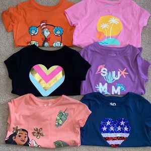 Bundle of girls tees